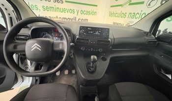 CITROEN BERLINGO 1.5 BLUE HDI TALLA M LIVE PACK 102 CV lleno