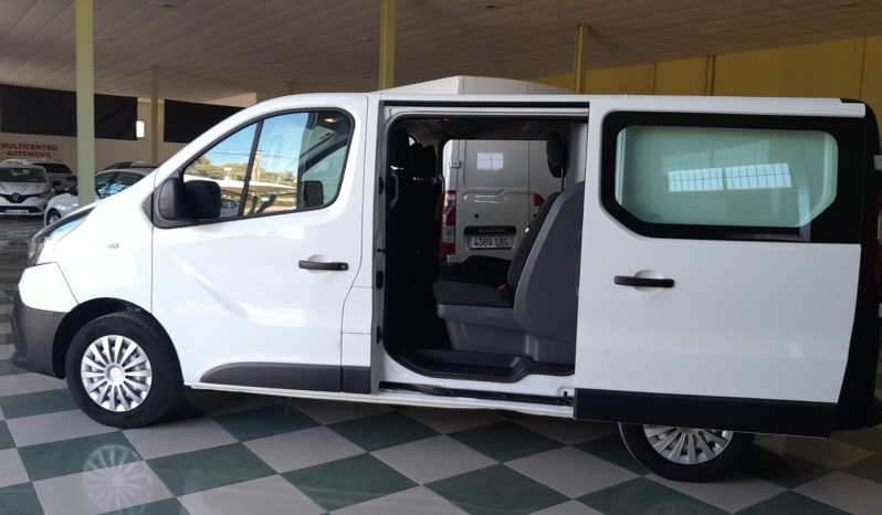 RENAULT TRAFIC 1.6 DCI 27 L1 120 CV 6 PLAZAS lleno