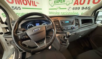 FORD TRANSIT CUSTOM 2.O TDCI 300 AMBIENTE SWB 105 CV 6 PLAZAS lleno
