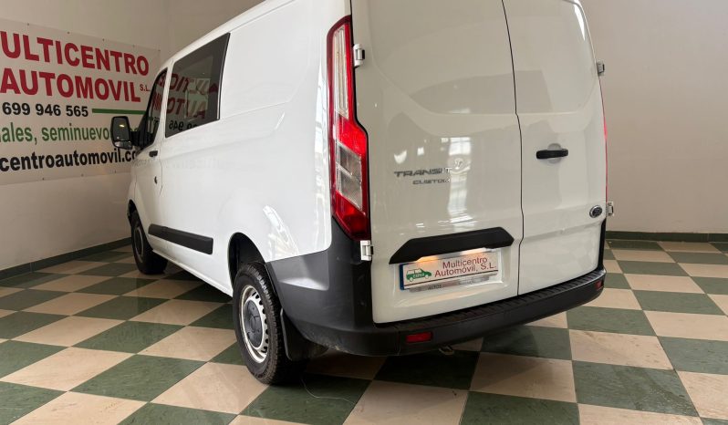 FORD TRANSIT CUSTOM 2.O TDCI 300 AMBIENTE SWB 105 CV 6 PLAZAS lleno