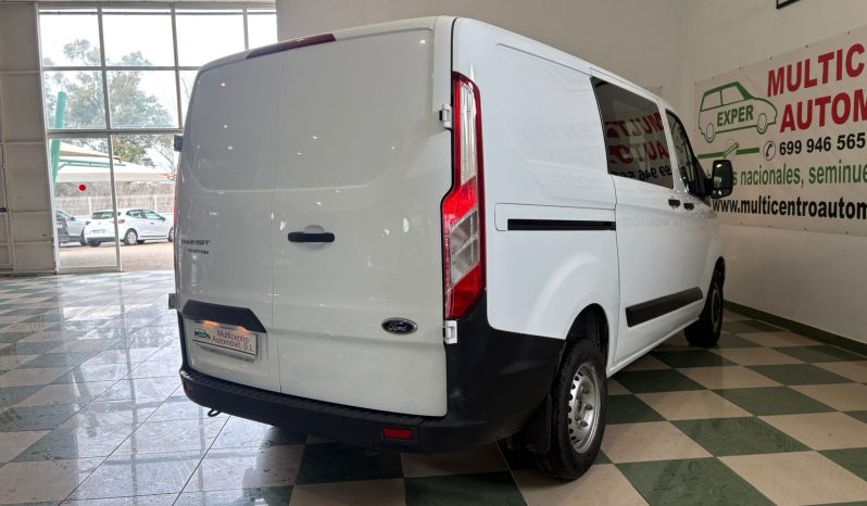 FORD TRANSIT CUSTOM 2.O TDCI 300 AMBIENTE SWB 105 CV 6 PLAZAS lleno